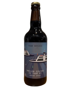 Fanø Bryghus Imellem Esbjerg og Fanø #2 Danish Beer Export Stout 50 cl 7,3%